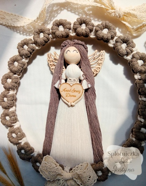 Anioł Stróż Domu, Boho&Folk beż