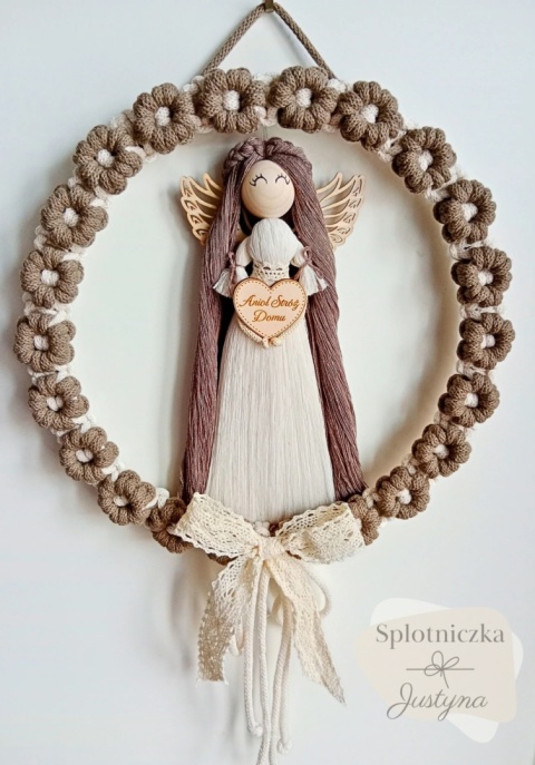 Anioł Stróż Domu, Boho&Folk beż