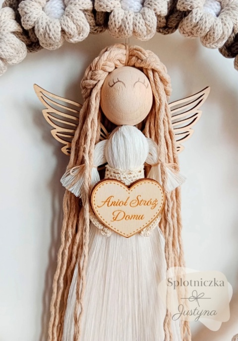 Anioł Stróż Domu, Boho&Folk jasny beż