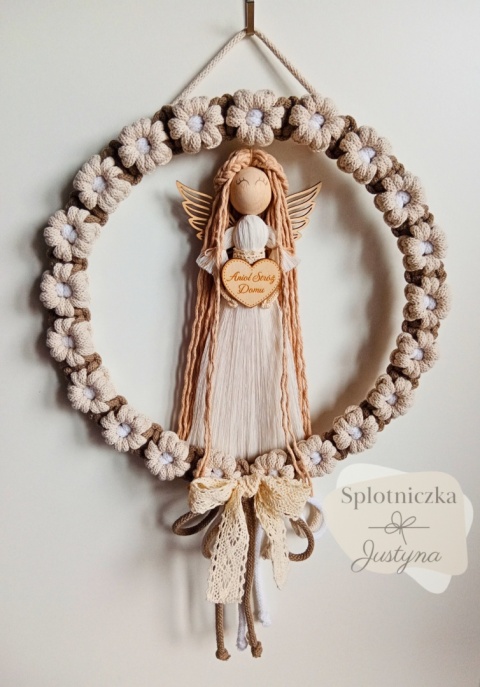 Anioł Stróż Domu, Boho&Folk jasny beż