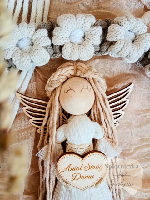 Anioł Stróż Domu, Boho&Folk jasny beż